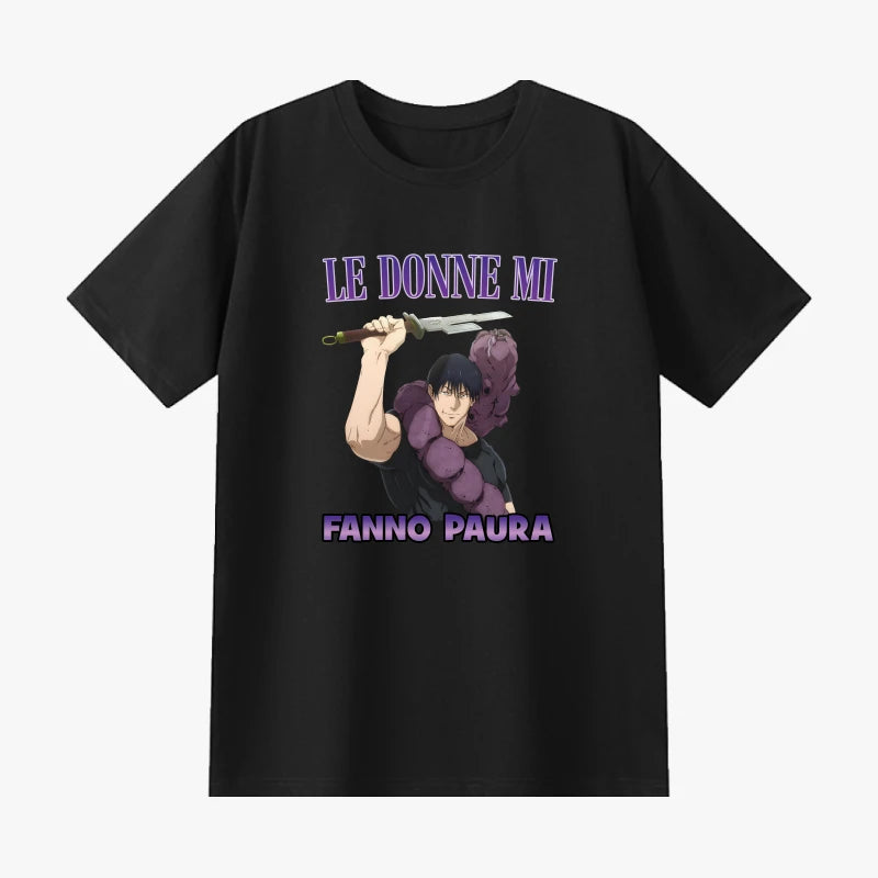 Le Donne mi fanno paura Jujutsu Kaisen T-Shirt 🏃‍♂️