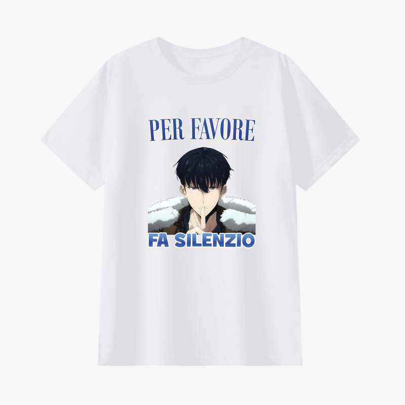 Per Favore Fa Silenzio Solo Leveling T-Shirt🤫