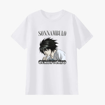 Sonnambulo Certificato Death Note T-Shirt 💤